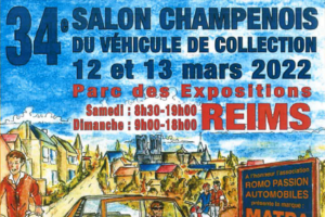 34e Salon champenois du véhicule de collection @ Parc des exposition de Reims